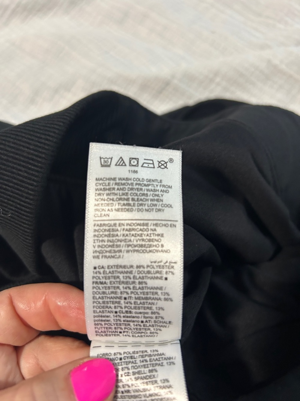 Athleta Brooklyn Black Lined Work /Athleisure Trouser 14 Petite - Picture 8 of 9